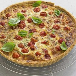 Tomato Basil Quiche