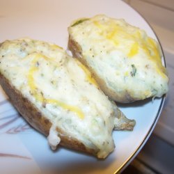 Veggie Twice Baked Potatoes