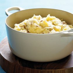 Horseradish Celery Root And Mashed Potatos