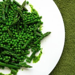 Spring Vegetables With Green Goddess Pesto