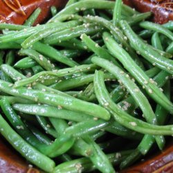 Honey Sesame Green Beans