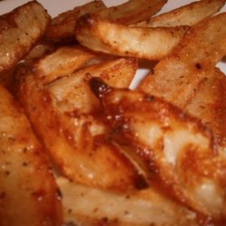 Oven Baked Garlic Fries