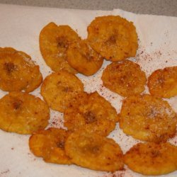 Double-fried Tostones