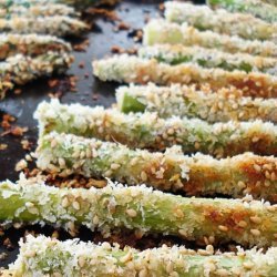 Panko-crusted Asparagus Spears