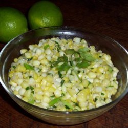 Fresh Corn In Cilantro Lime Butter