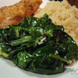 Middle Eastern Sautéed Spinach