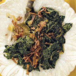 Tuscan Kale With Shallots And Crisp Salami