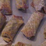 Baked Vegetarian Egg Rolls