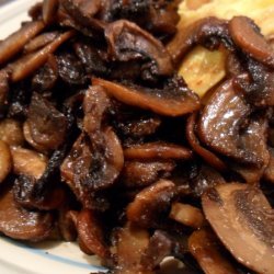 Soy Sauce & Garlic Glazed Mushrooms