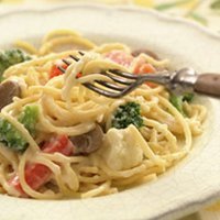 Brocoli-cauliflower Tetrazzini