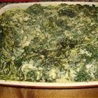 Cheesy Creamed Spinach