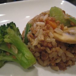 Oriental Veggie Tvp Fried Rice