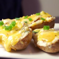 Cheesy Twice Baked Potatoes