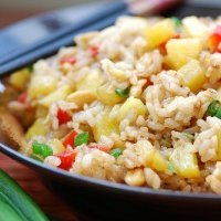 Thai Shrimp Fried Rice With Pineapple