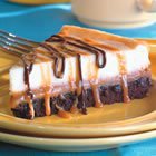 Brownie Caramel Cheesecake