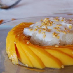 Thai Coconut-mango Sticky Rice