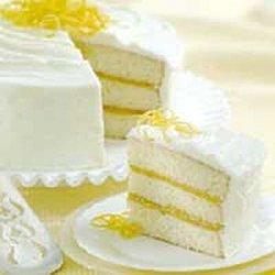 Triple Layer Lemon Cake