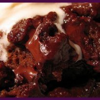 Lanas Easy Decadent Chocolate Pudding Cake