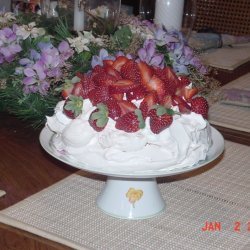 Strawberry Pavlova