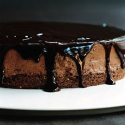 Chocolate-glazed Hazelnut Mousse Cake