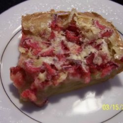 Rhubarb Dream Bars