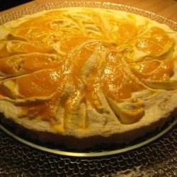 Mango Swirl Cheese Tart