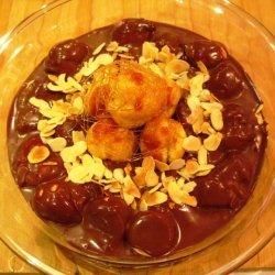 Chocolate Orange Profiteroles Bowl