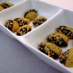 Mini Chocolate Hazelnuts Madeleines
