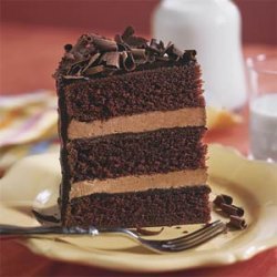 Chocolate Cake With Four Chocolates
