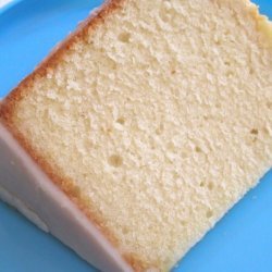 Rich Pound Cake With Butter Glaze