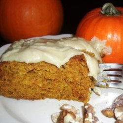 Pumpkin Spice Cake With Maple Buttercream Frosting