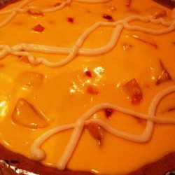 Mango Raspberry Pana Cotta Tart