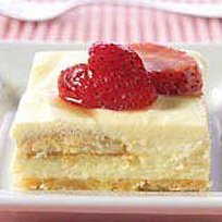 Strawberry Shortcake Squares