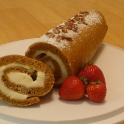 Pumpkin Roll Cake