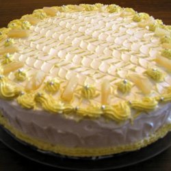 Pineapple And Cream Cake