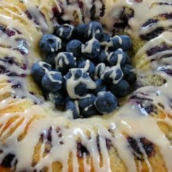 Dragons Lemon Blueberry Cake