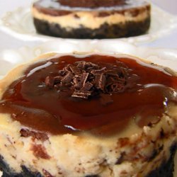 Chocolate Cherry And Rum Cheesecake