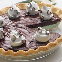 Chocolate-mint Pie