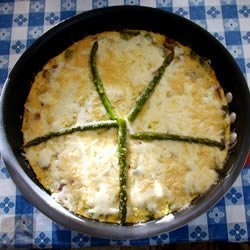 Asparagus and Mushroom Frittata