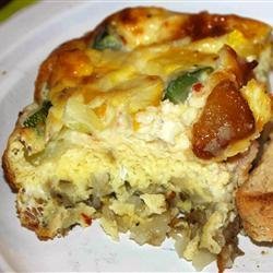 Shredded Potato Quiche