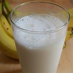 Icy Banana Milkshake