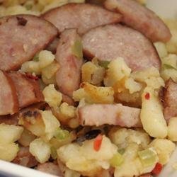 Smoked Sausage-Potato Hash