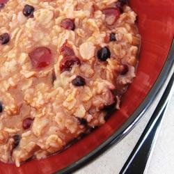 Cranberry-Orange Spiced Oatmeal