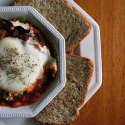 Shakshuka Middle Eastern Breakfast Dish