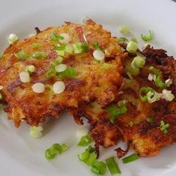 Kicked-Up Potato Pancakes