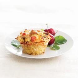 Cheesy Hash Brown Cups