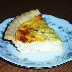 Spicy Edam Shrimp Quiche