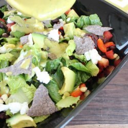 Mexican Chopped Salad with Honey-Lime Dressing