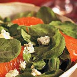 Arugula, Blood Orange, and Blue Cheese Salad