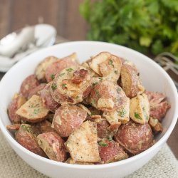 Two-Potato Salad with Mustard Dressing
